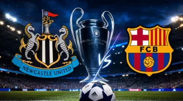 موعد مواجهة نيوكاسل يونايتد وبرشلونة في دوري الأبطال والقنوات الناقلة للقاء المرتقب